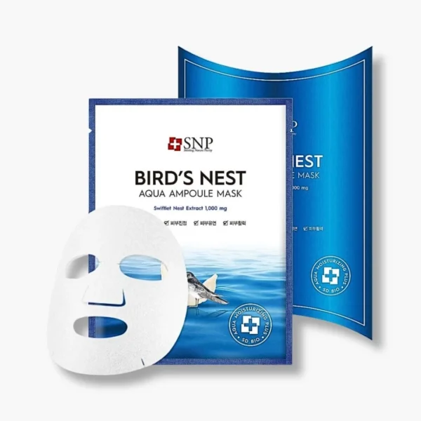 SNP Mascarilla Bird’s Nest Aqua Ampoule Mask