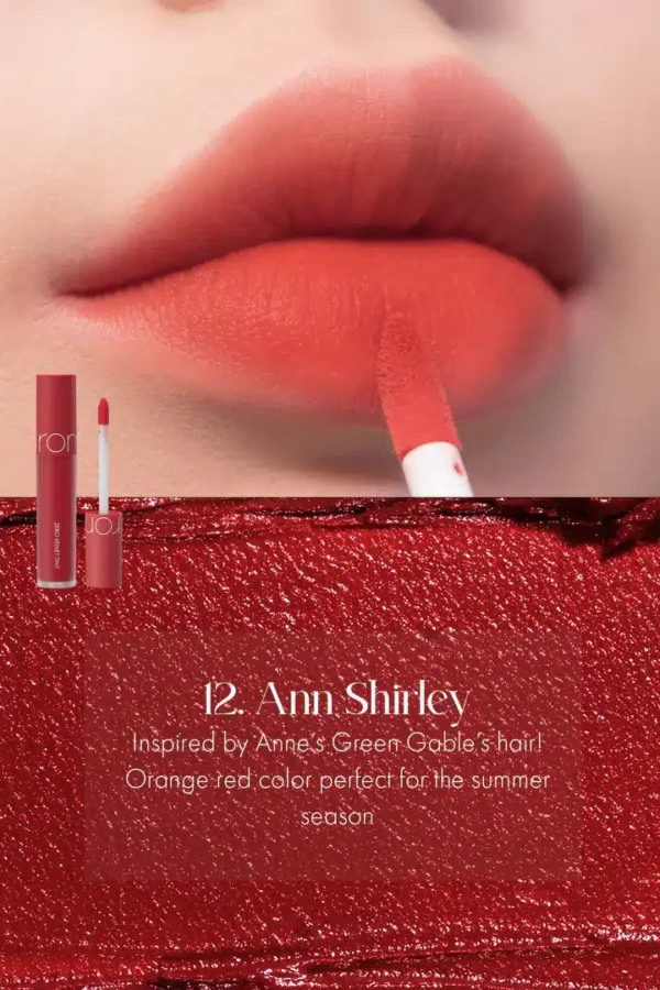Rom&nd ZERO VELVET TINT 12 ANNE SHIRLEY - Imagen 2