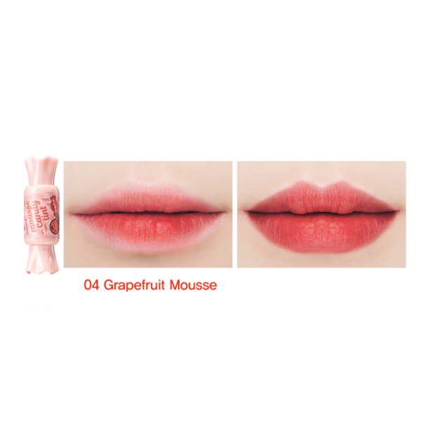 The Saem Candy Lip Tint Mousse 04 Grapefruit - Imagen 2