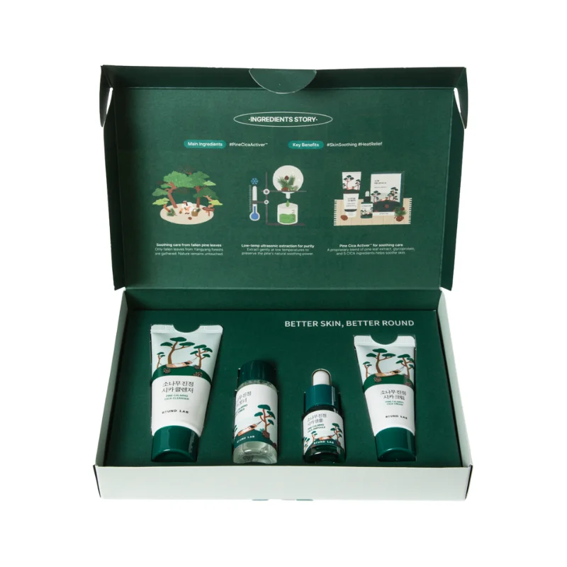 Pine Calming Cica Trial Kit Round Lab