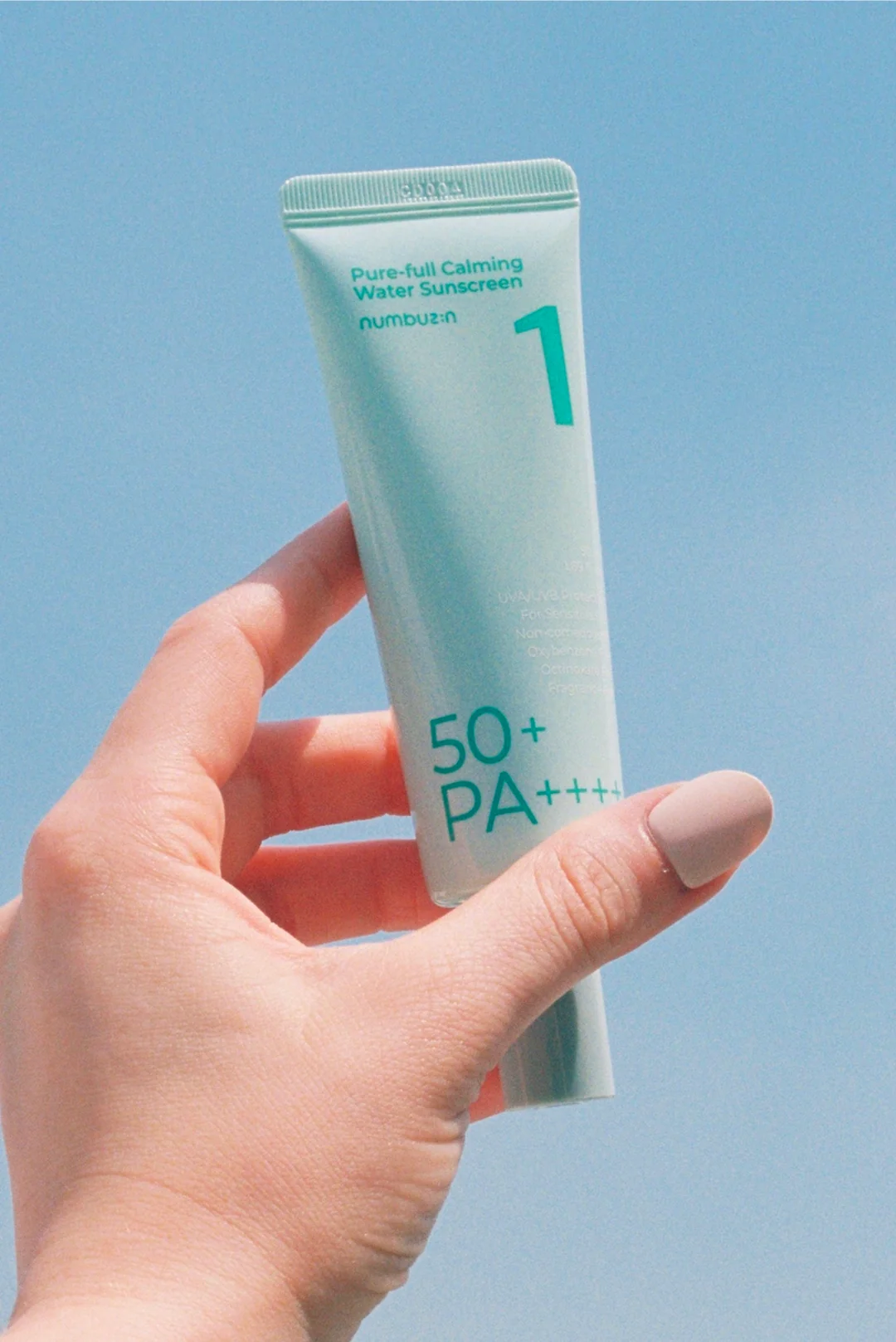 No. 1 Clear Filter Sun Essence SPF 50 PA++++. Numbuzin - Imagen 2