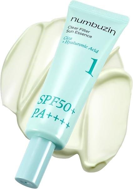 No. 1 Clear Filter Sun Essence SPF 50 PA++++. Numbuzin - Imagen 4